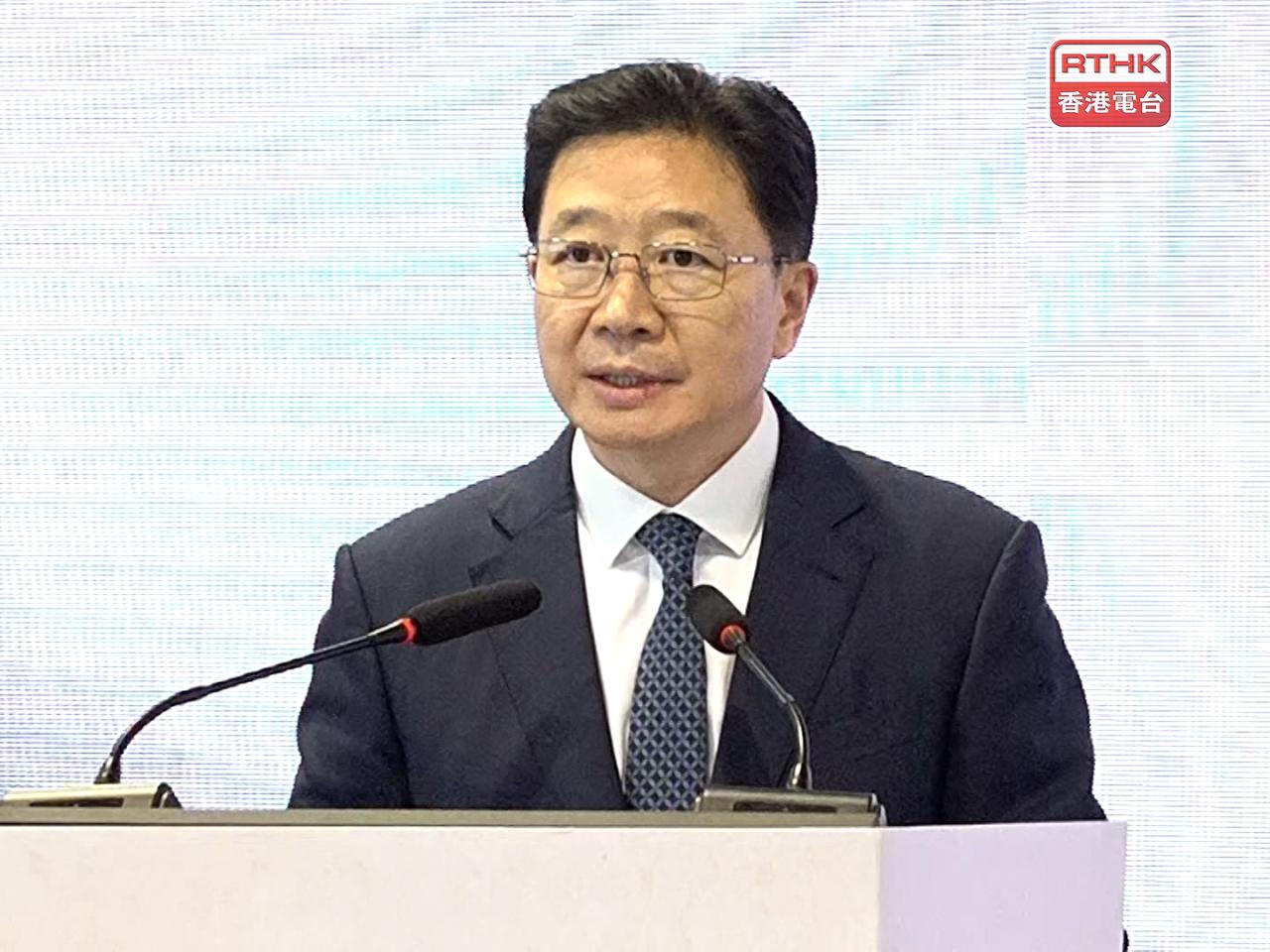 Zhou Ji, director of Beijing's liaison office in Hong Kong, says the exhibition will showcase how the nation fought against Japanese aggression over 14 years. Photo: RTHK