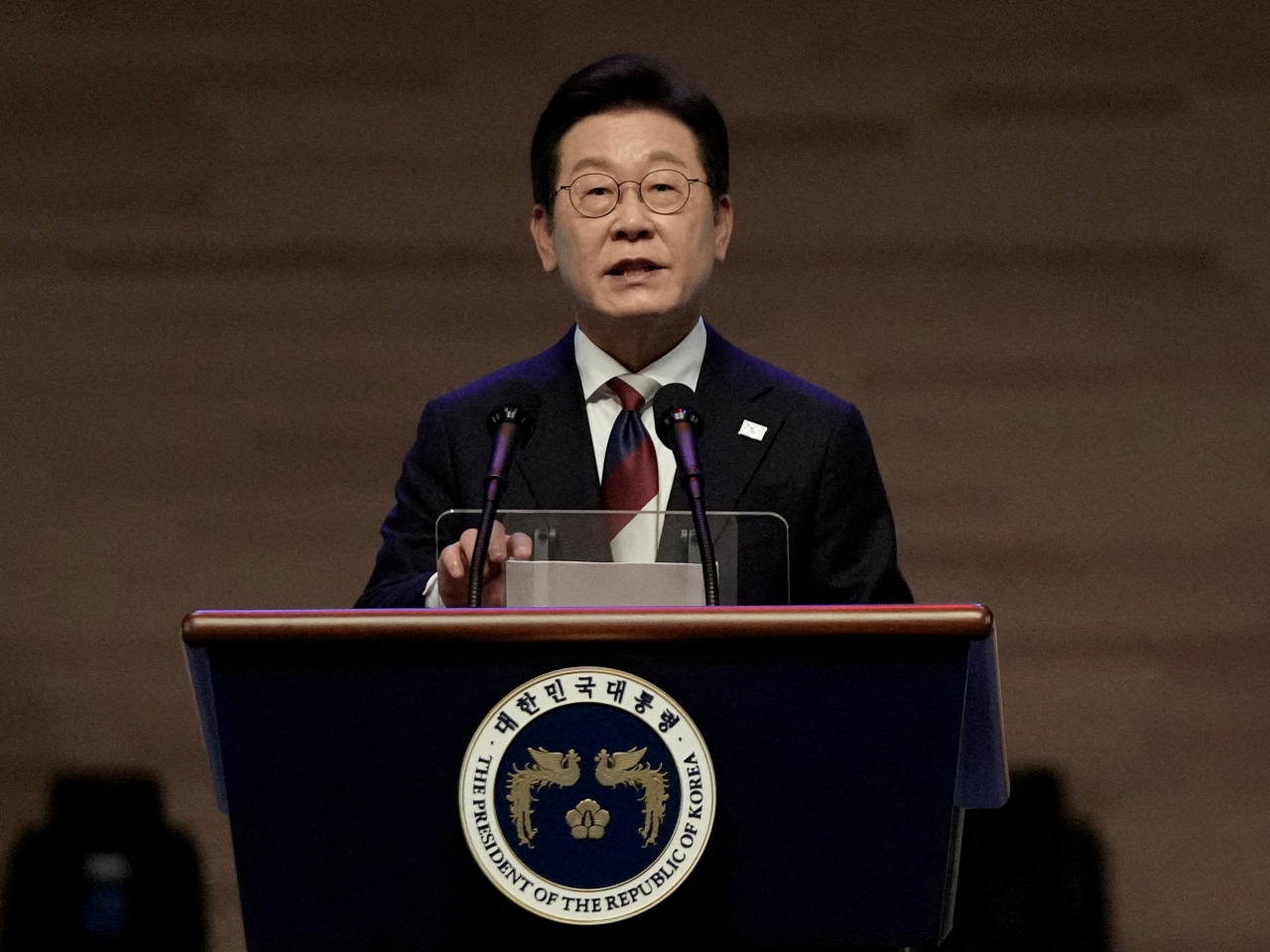 李在明說，韓美首腦會談的議題將包括國家安全、國防預算、關稅磋商等。（路透社資料圖片）