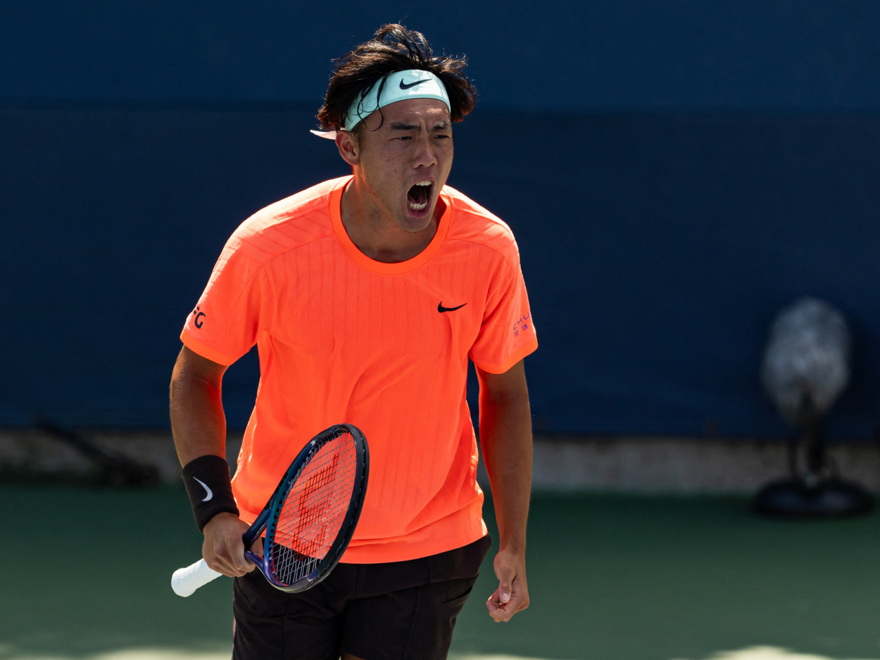 Wong powered into the second round at Flushing Meadows in dominant fashion. Photo: Reuters