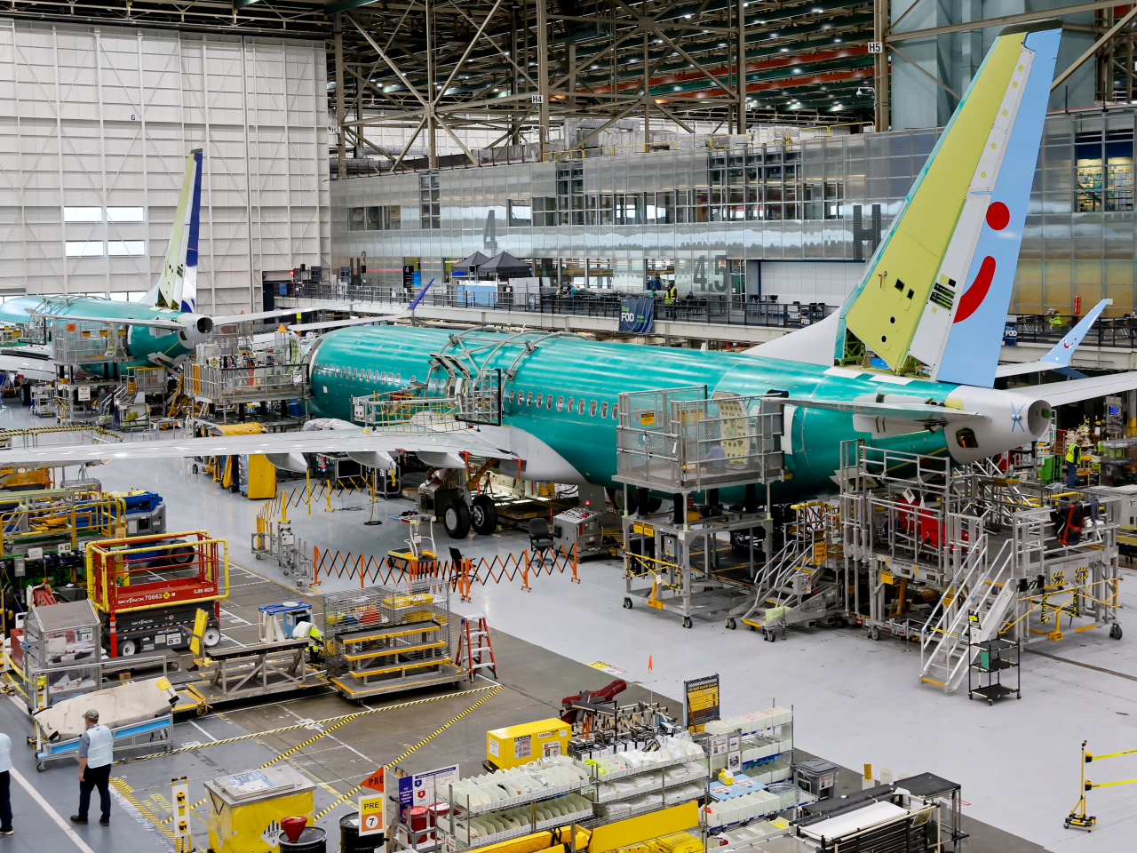 Korean Air says it intends to purchase 103 next-generation Boeing aircraft over the next five years. File photo: Reuters