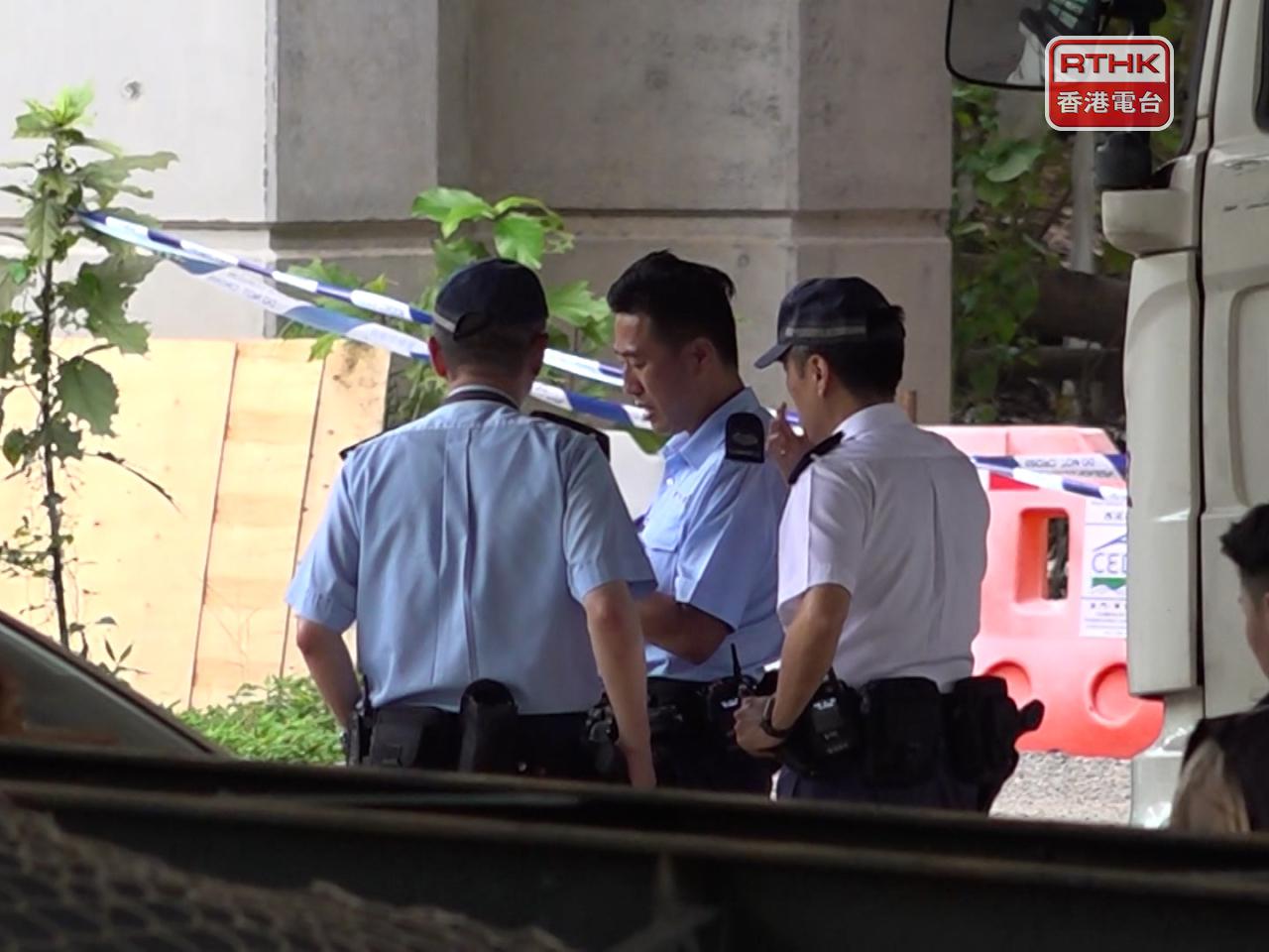 昨日在洪水橋發生的謀殺案，據悉有8人被捕，懷疑涉及私煙糾紛。（港台圖片）