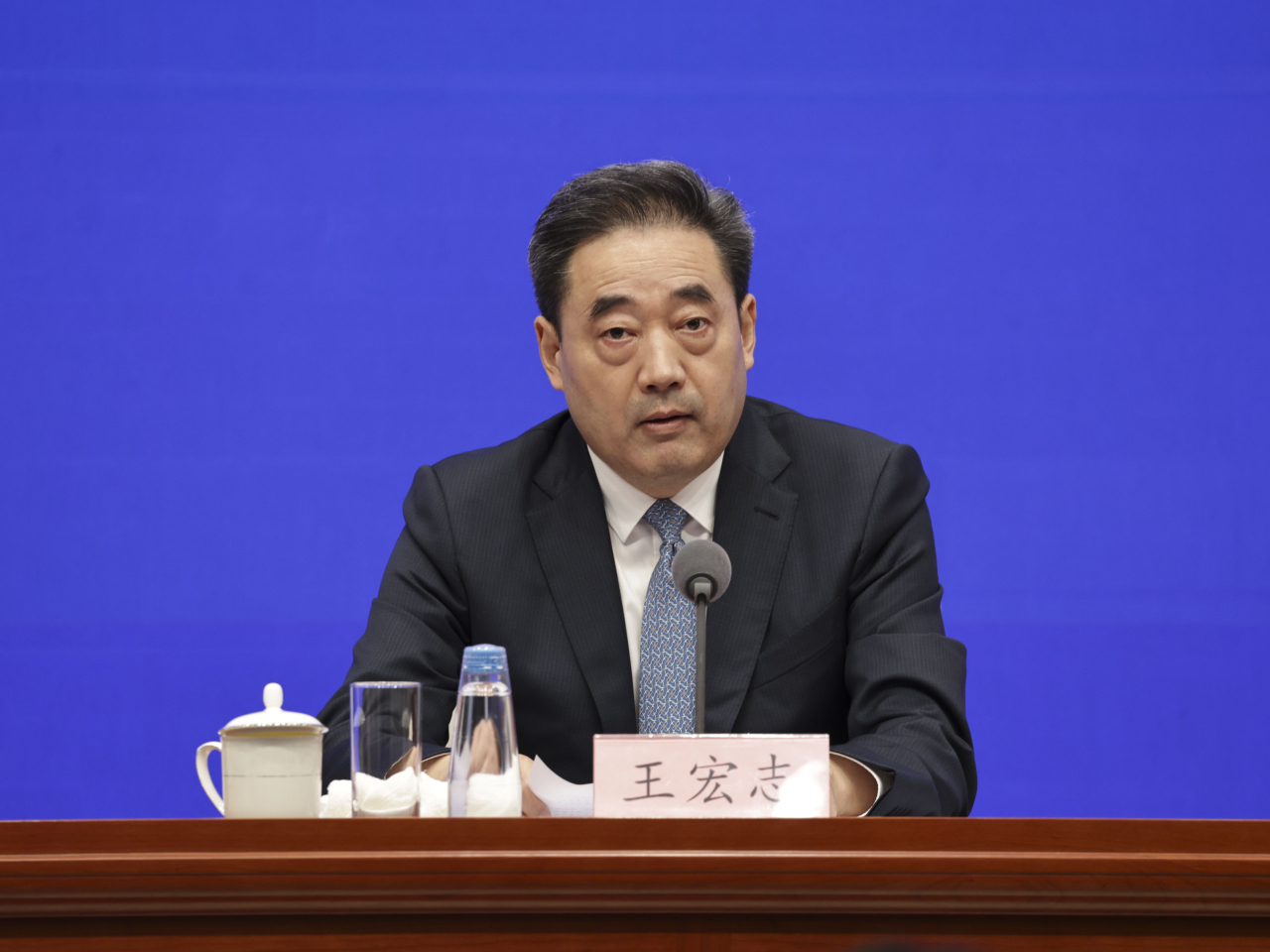 王宏志表示，電能佔內地終端用能比重已達約30%，明顯高於世界平均水平。（新華社）