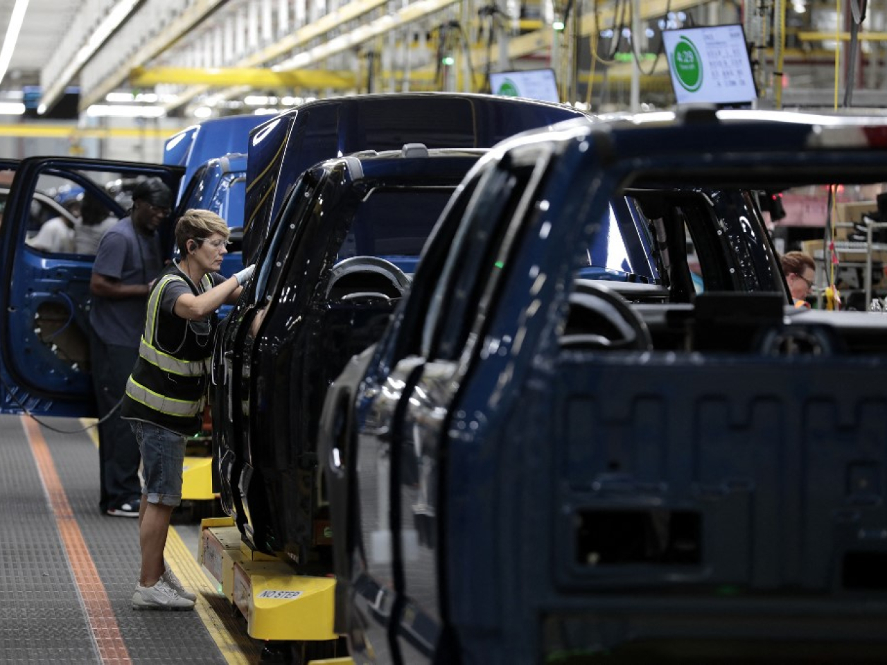 美國7月耐用品訂單按月跌2.8%，跌幅小過市場預期的4%。（法新社資料圖片）