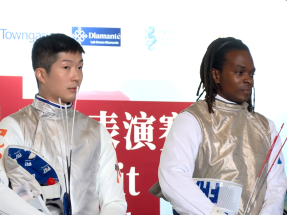 全運會｜香港故宮上演劍擊表演賽　張家朗擊敗法國劍手