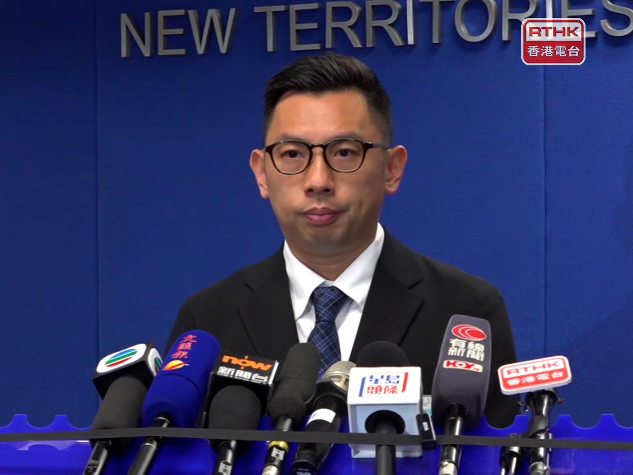 Acting senior superintendent Basil Tang says the case is believed to be related to monetary dispute. Photo: RTHK