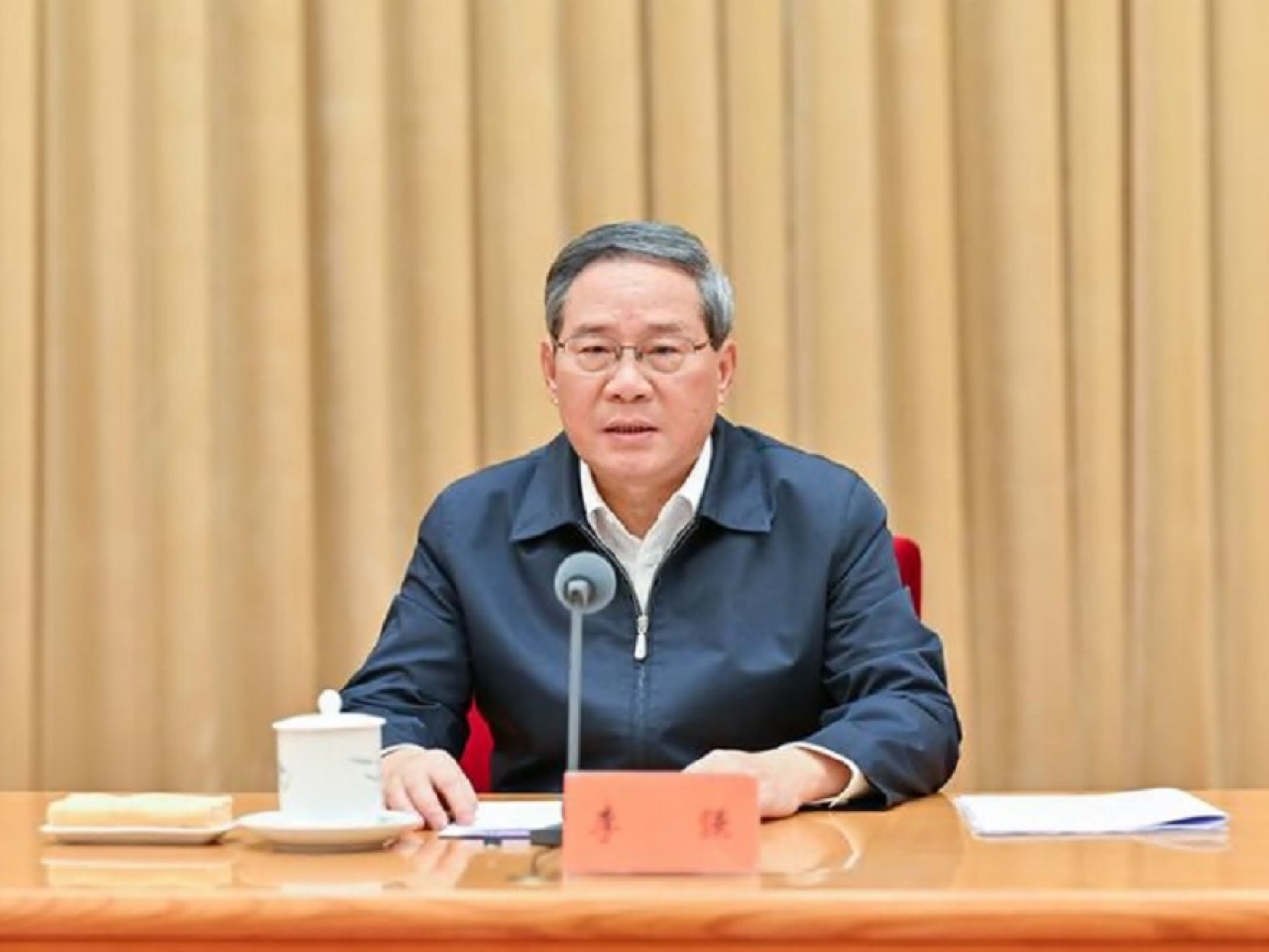 李強說，要主動擴大優質服務進口，以高水平開放促進服務業高質量發展。（新華社資料圖片）