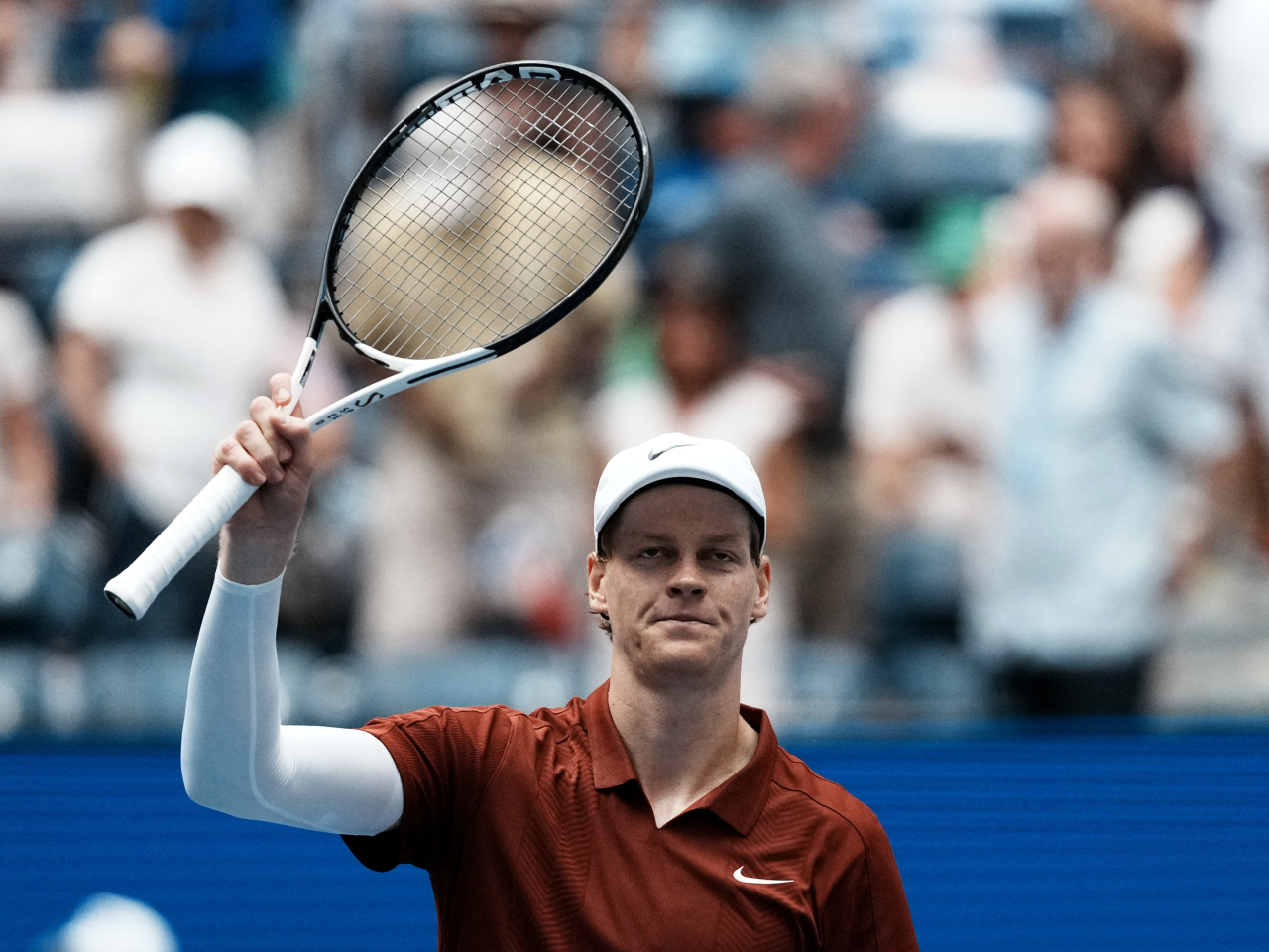 Top-seed Sinner needed just over 90 minutes to defeat 89th-ranked Vit Kopriva. Photo: Reuters