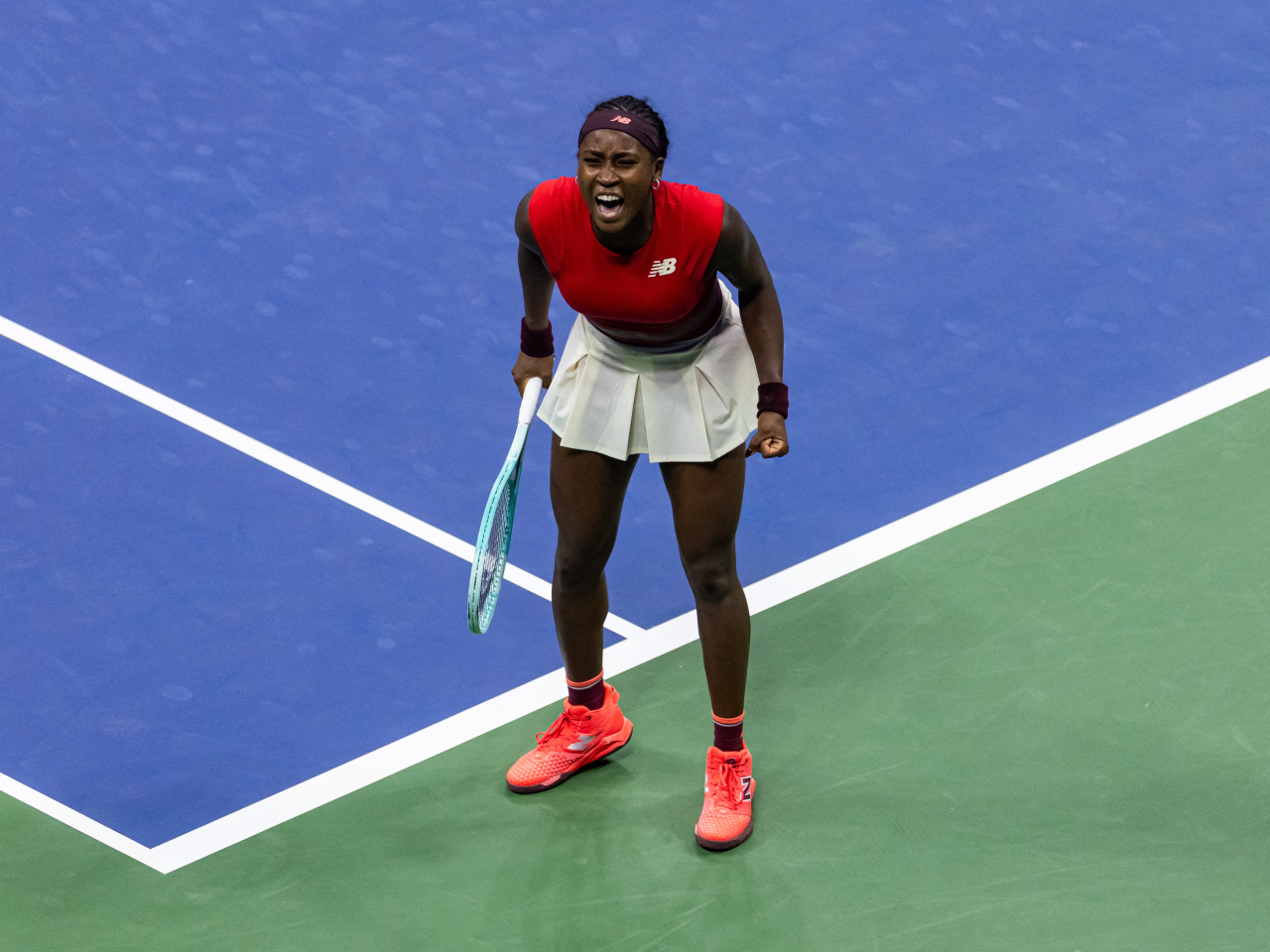 Gauff needed nearly three hours to overcome Australia's Ajla Tomljanovic in the first round. Photo: Reuters