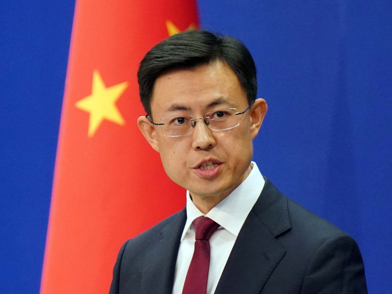 郭嘉昆說，一個健康穩定、持續深化的中韓關係，符合兩國人民根本利益。（法新社資料圖片）