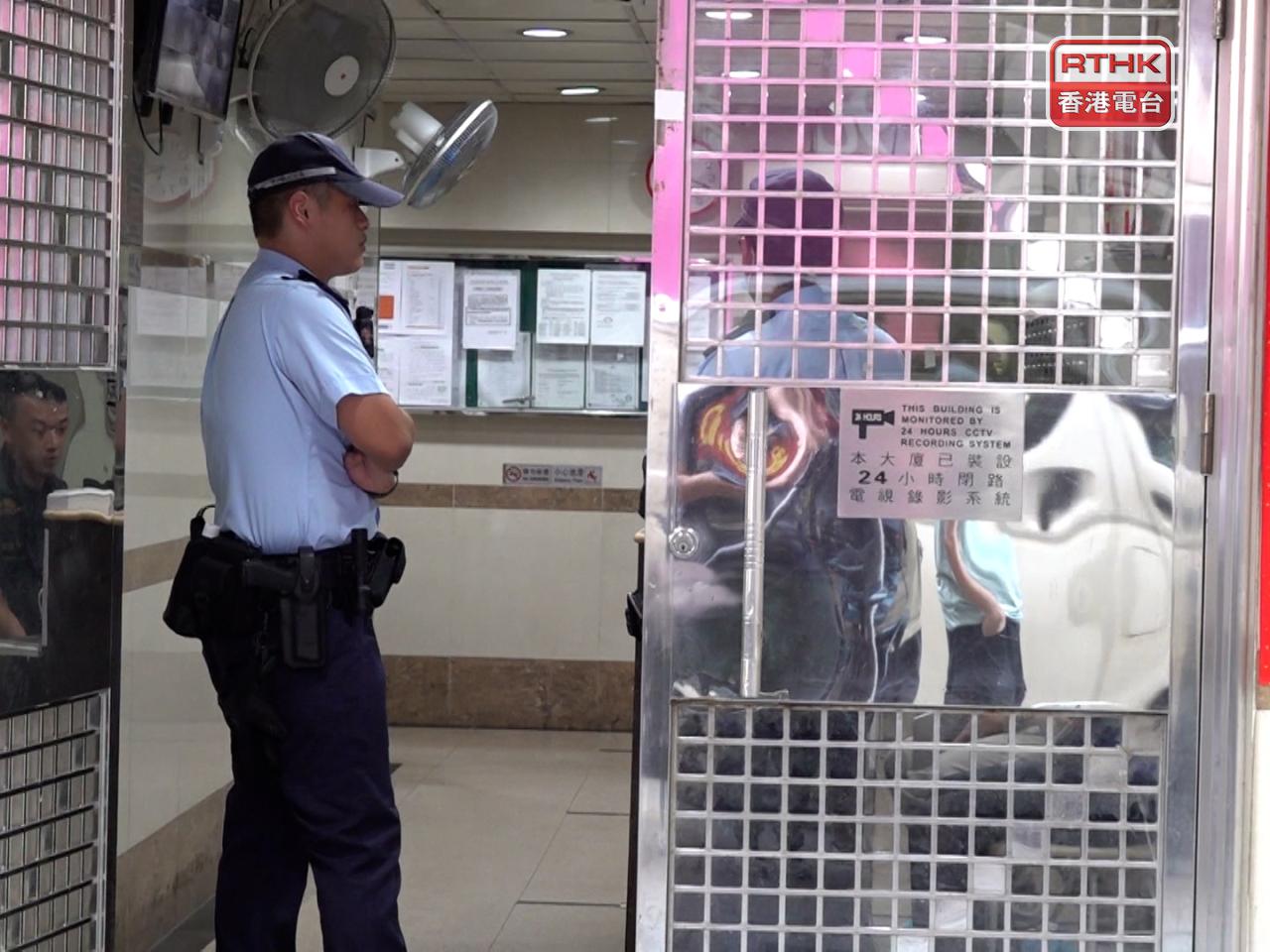 Officers said two children and a man were found unconscious in a unit in Yau Ma Tei. Photo: RTHK