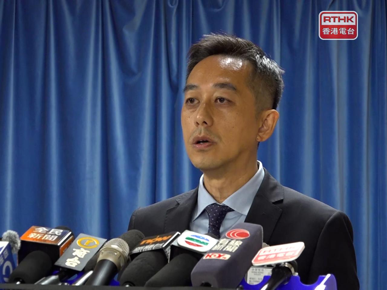 程知仁表示，涉案男子疑受欠債困擾，涉案家庭無暴力紀錄。（陳感恩攝）