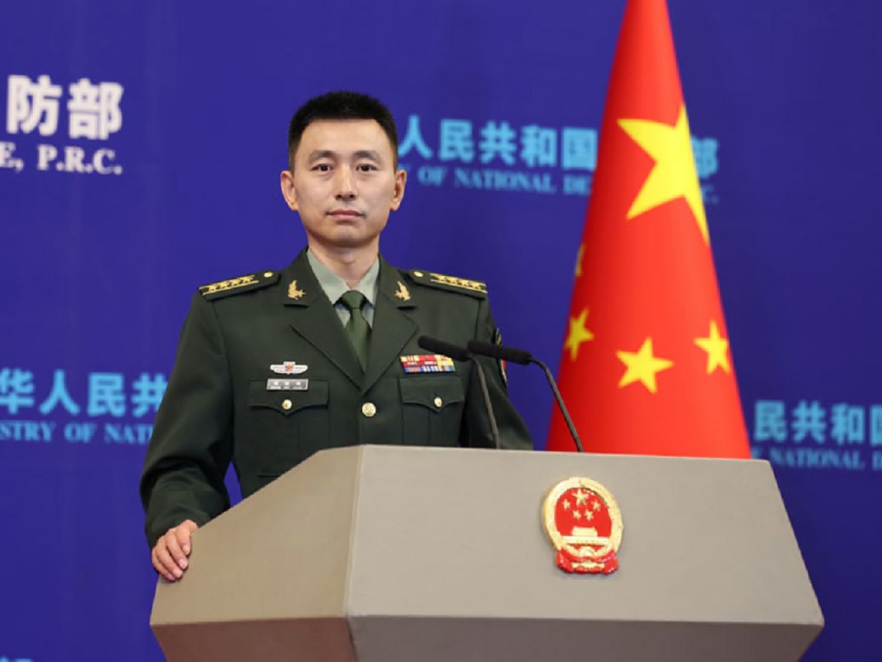 張曉剛說，今次聯訓以聯合反恐行動為主題，將進行救援減災及維和行動等訓練。（國防部網頁圖片）