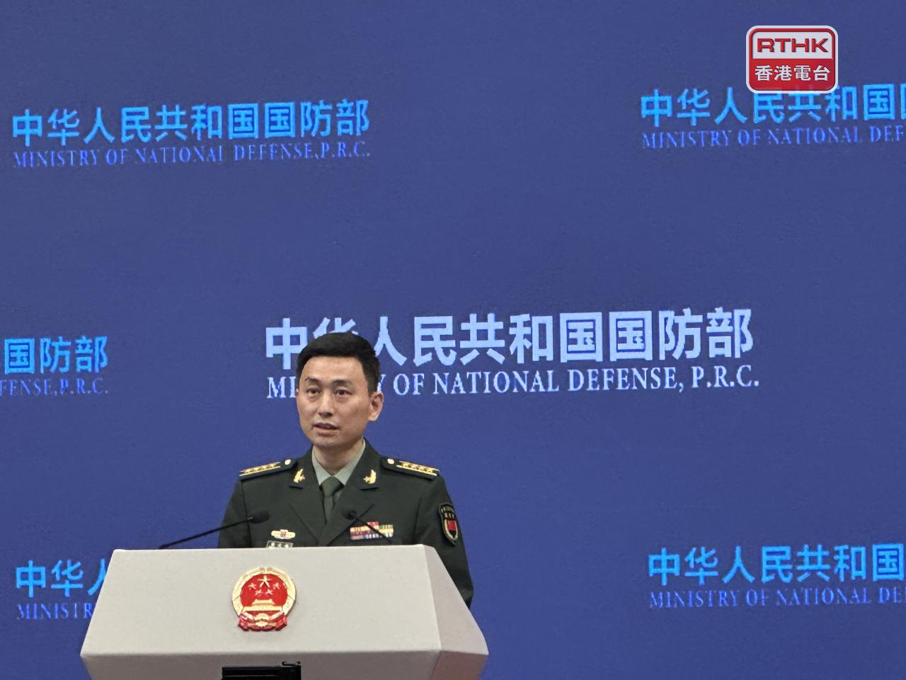 張曉剛要求日方深刻反省歷史罪責，加快處置日遺化武進程。(港台圖片)
