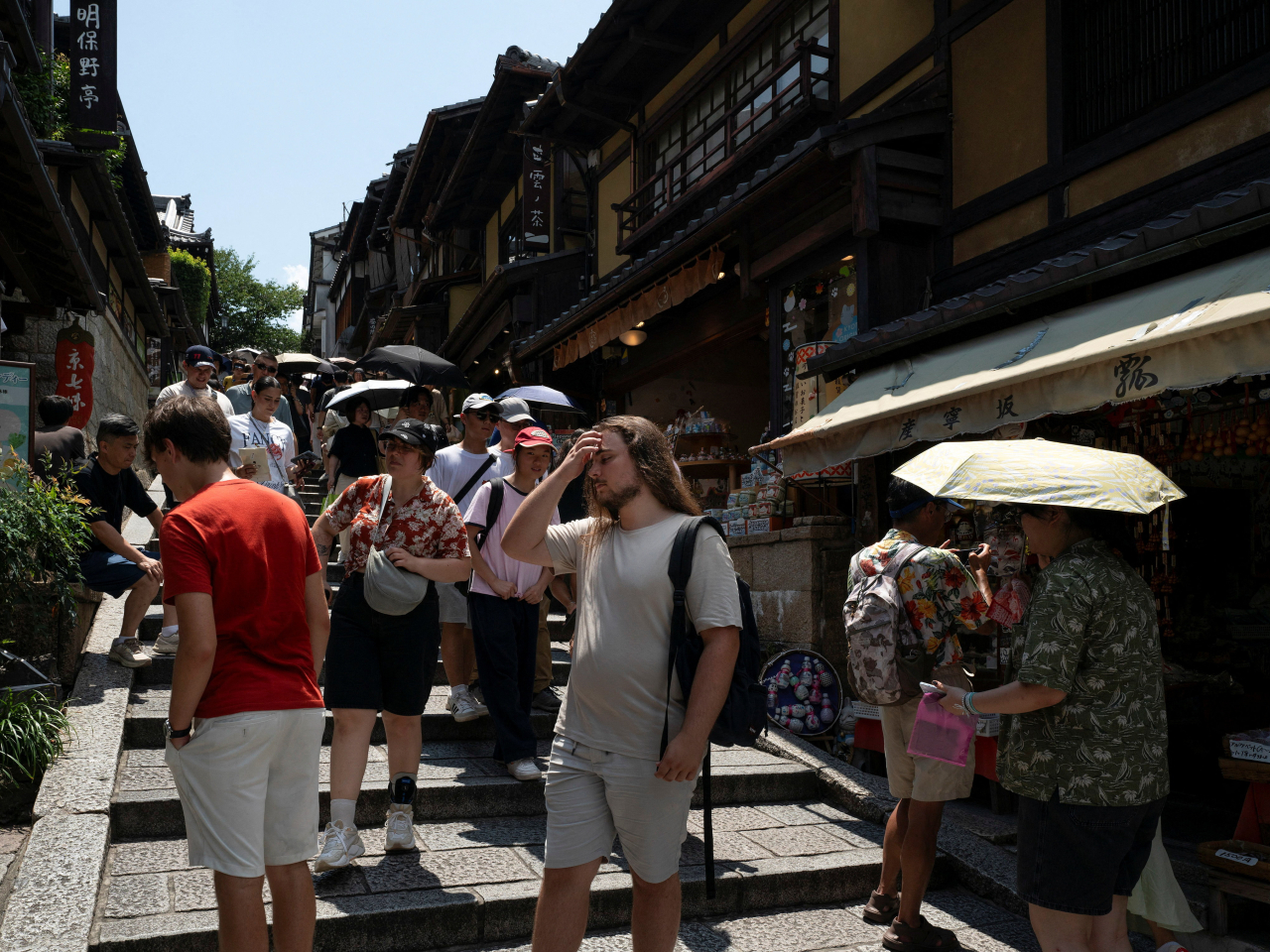Overtourism is among the concerns for Japanese politicians even as the country welcomes visitors to such spots as a traditional alleyway near Kiyomizu-dera temple in Kyoto. File photo: Reuters