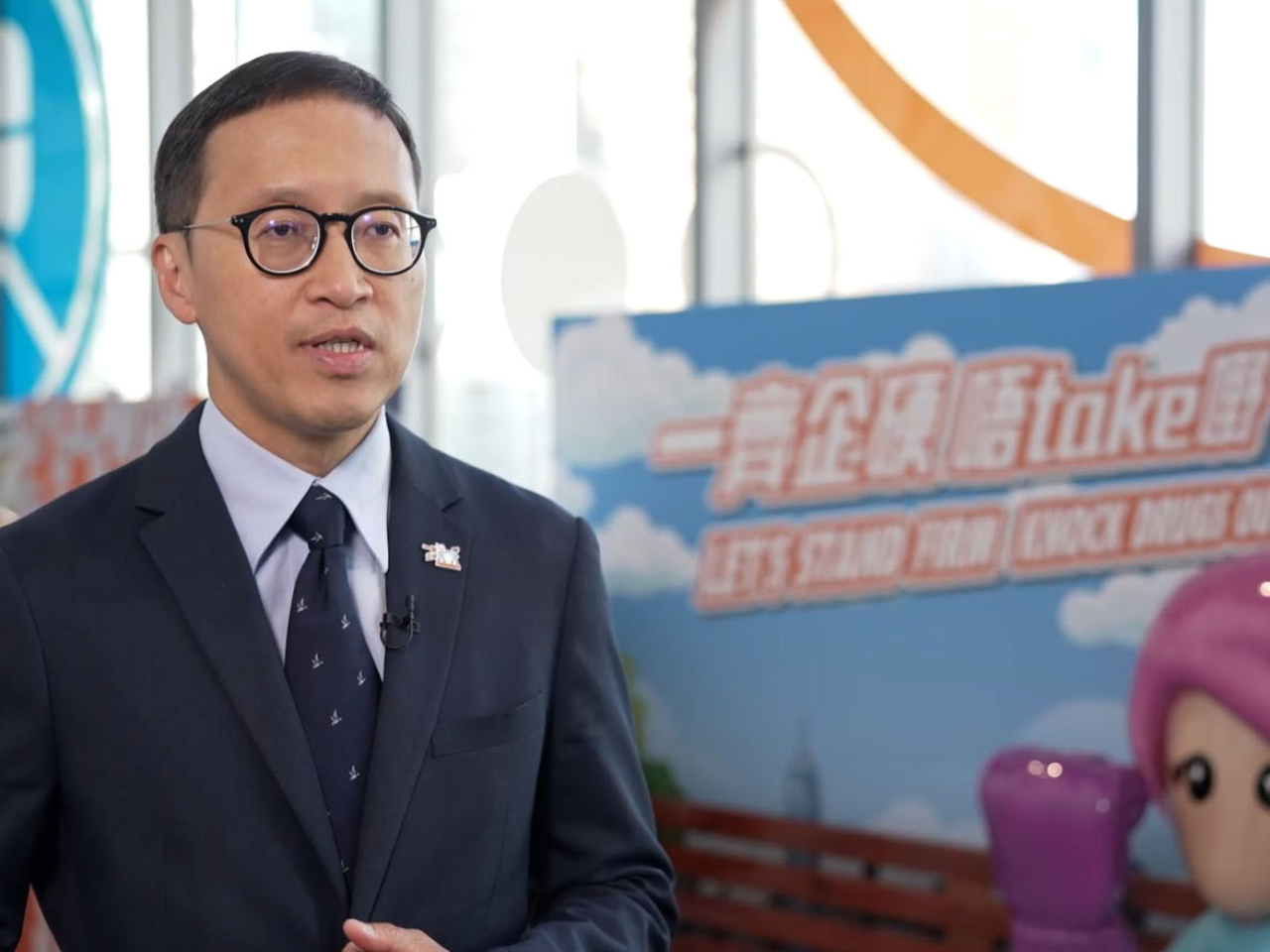 李基舜希望，高峰會後粵港澳三地情報交流做得更快捷、準確，打擊更多跨境販毒罪行，令國家的南大門守得更穩妥。（政府新聞網）