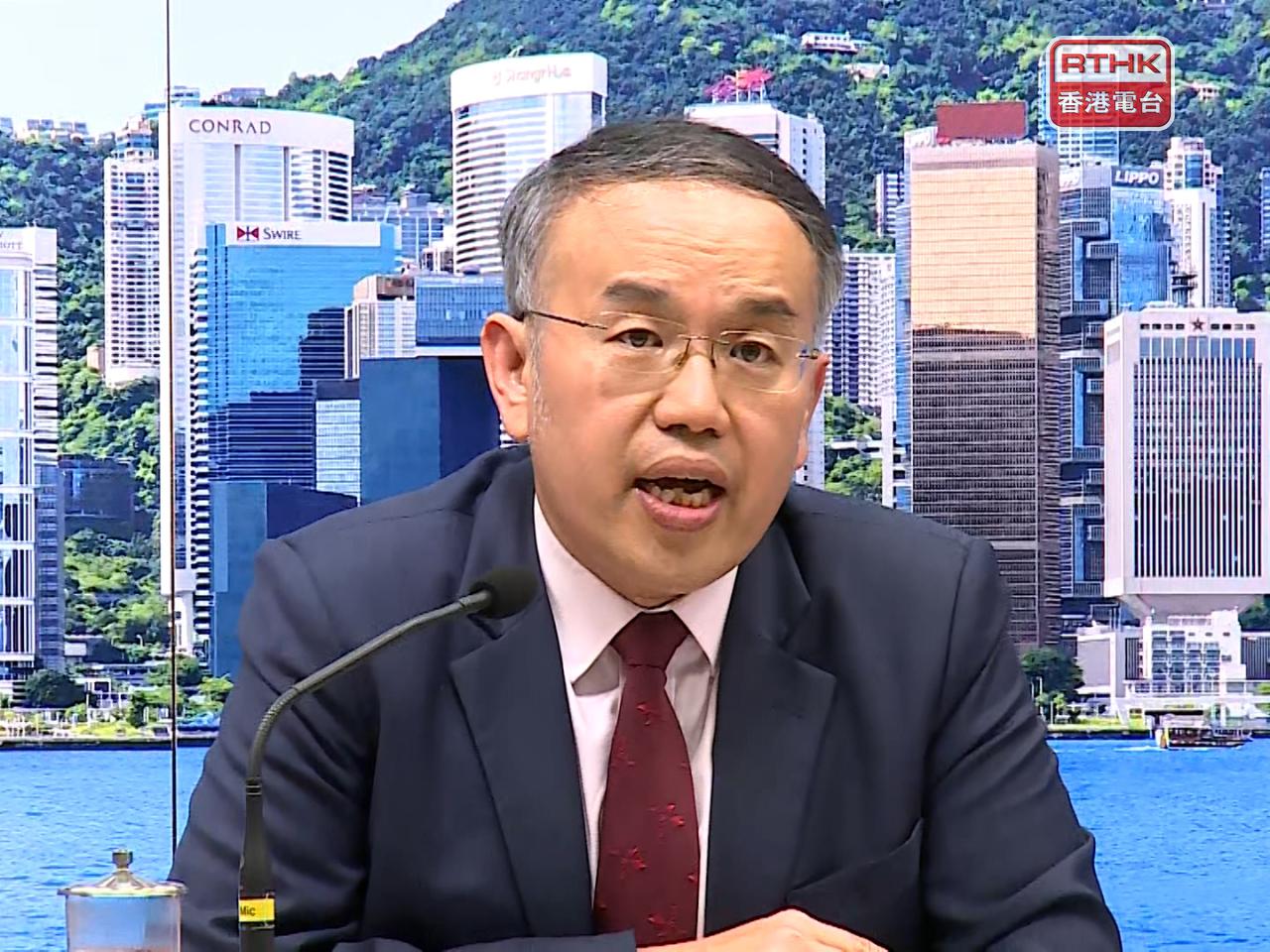 Christopher Hui says he believes the returns on a new batch of government silver bonds are 'very attractive'. Photo: RTHK