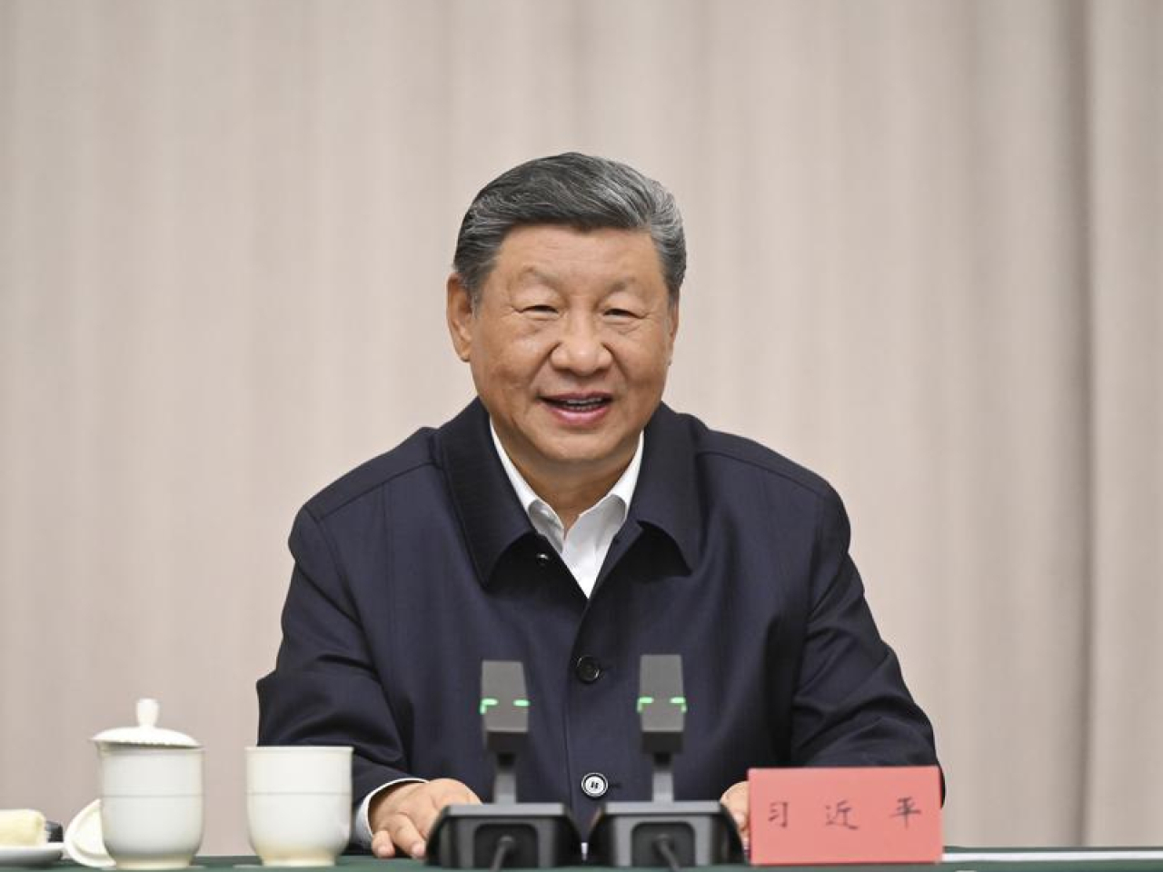 習近平強調，要建立健全經常性發現問題和解決問題的機制。（新華社資料圖片）