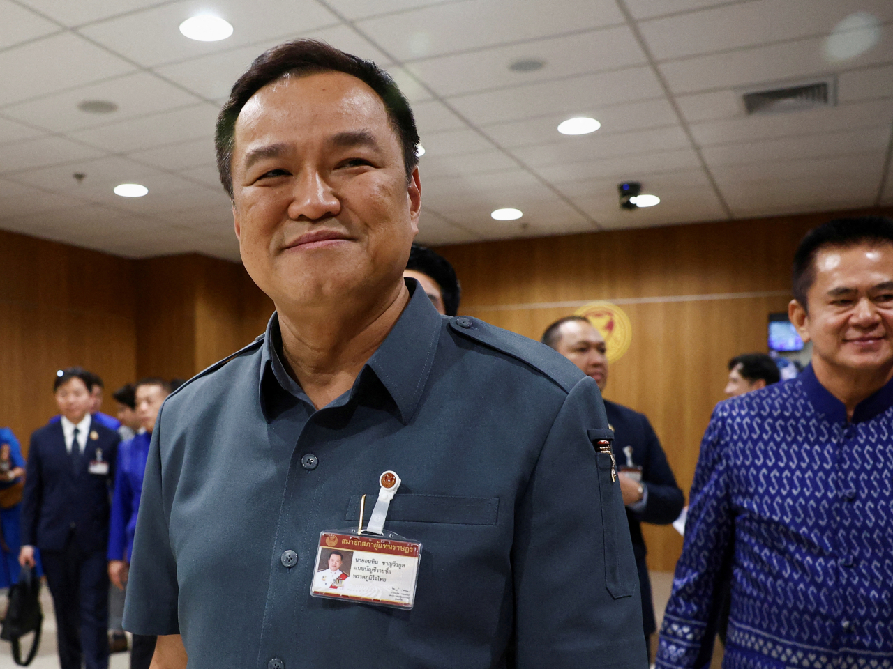 阿努廷表示，有信心組成一個以泰自豪黨為核心的政府。（路透社資料圖片）