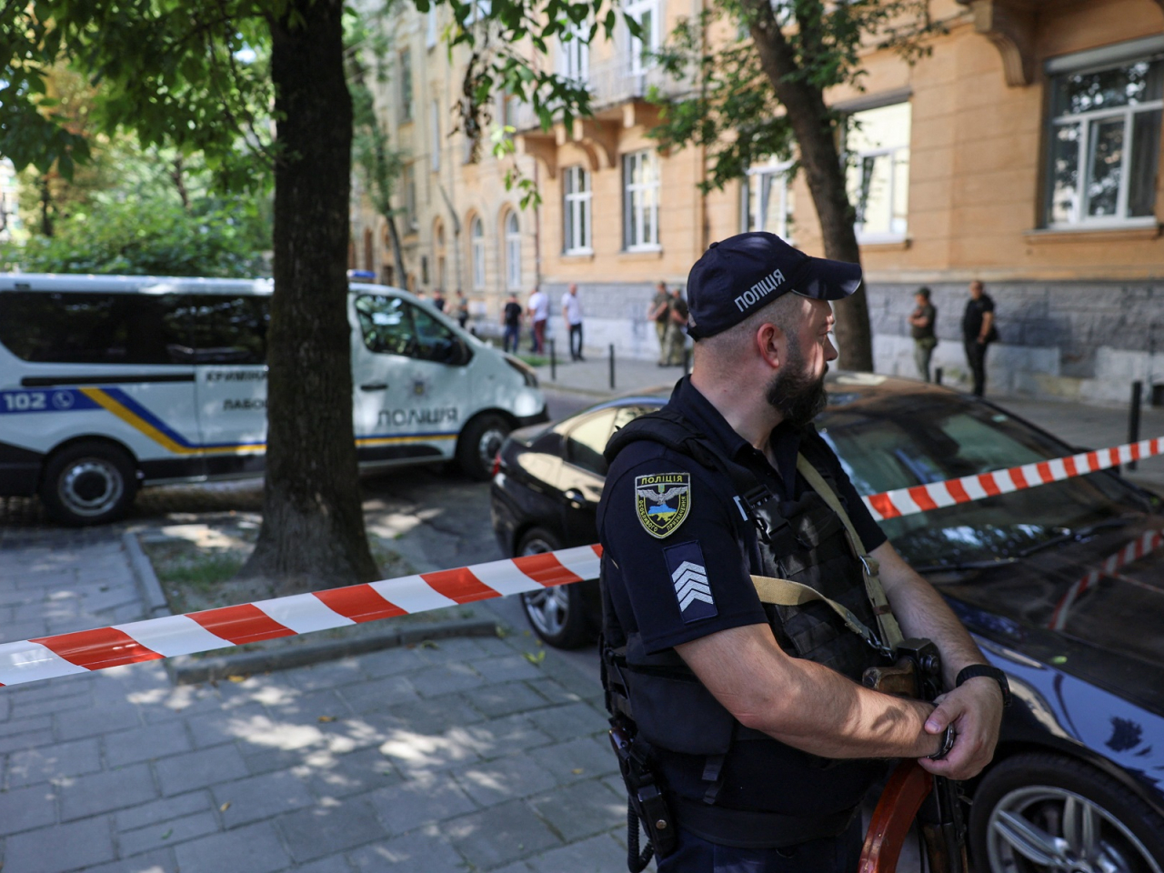 Former Ukrainian parliamentary speaker Andriy Parubiy was shot dead in Lviv on Saturday. Photo: Reuters