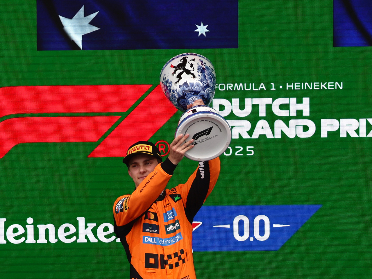 Piastri's win at Circuit Zandvoort was his sixth Grand Prix victory of the season. Photo: Reuters