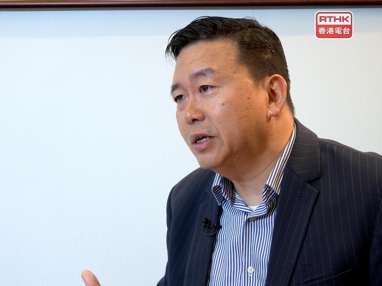 邱逸說，正計劃將AI對話程式內容，涵蓋至抗戰期間的民眾。（廖漢榮攝）