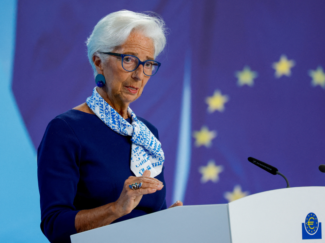 European Central Bank president Christine Lagarde says moves by Donald Trump to remove Federal Reserve chairman Jerome Powell and Fed governor Lisa Cooks are very worrying. File photo: Reuters