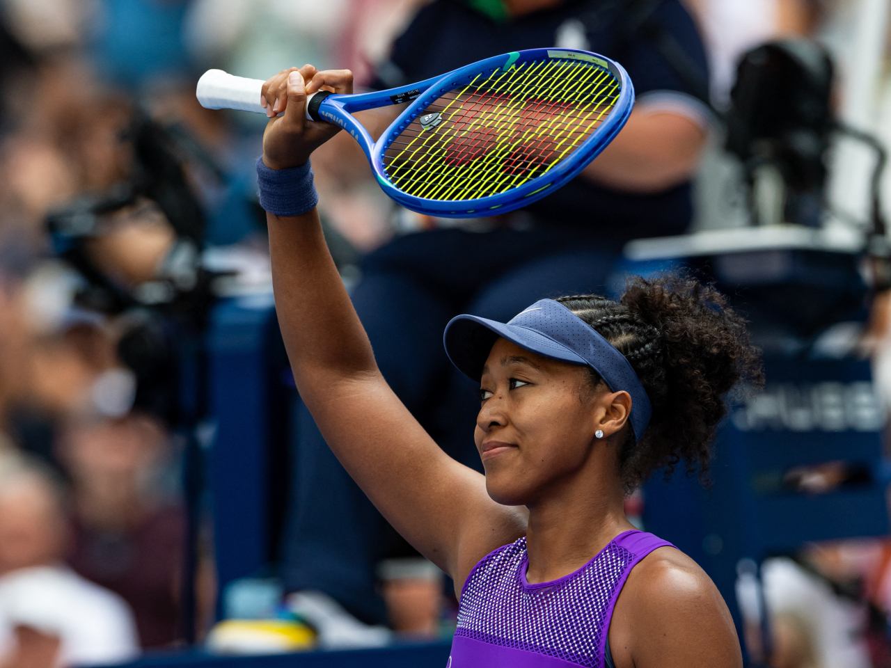 Osaka booked her first major quarter-final spot in four-and-a-half years with her win over Gauff. Photo: Reuters