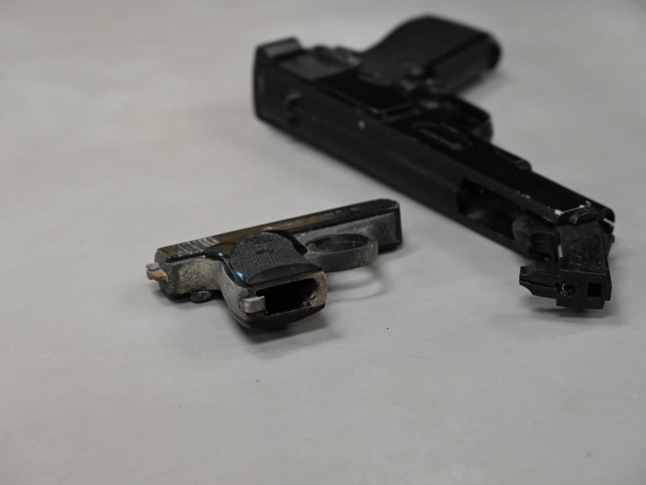 Children as young as five will be taught to identify different gun parts and to tell a fake gun from a real one. File photo: AFP