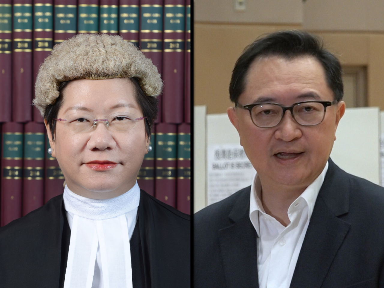 行政長官再度委任高等法院原訟法庭法官黃國瑛及馮驊，擔任《截取通訊及監察條例》下的小組法官。