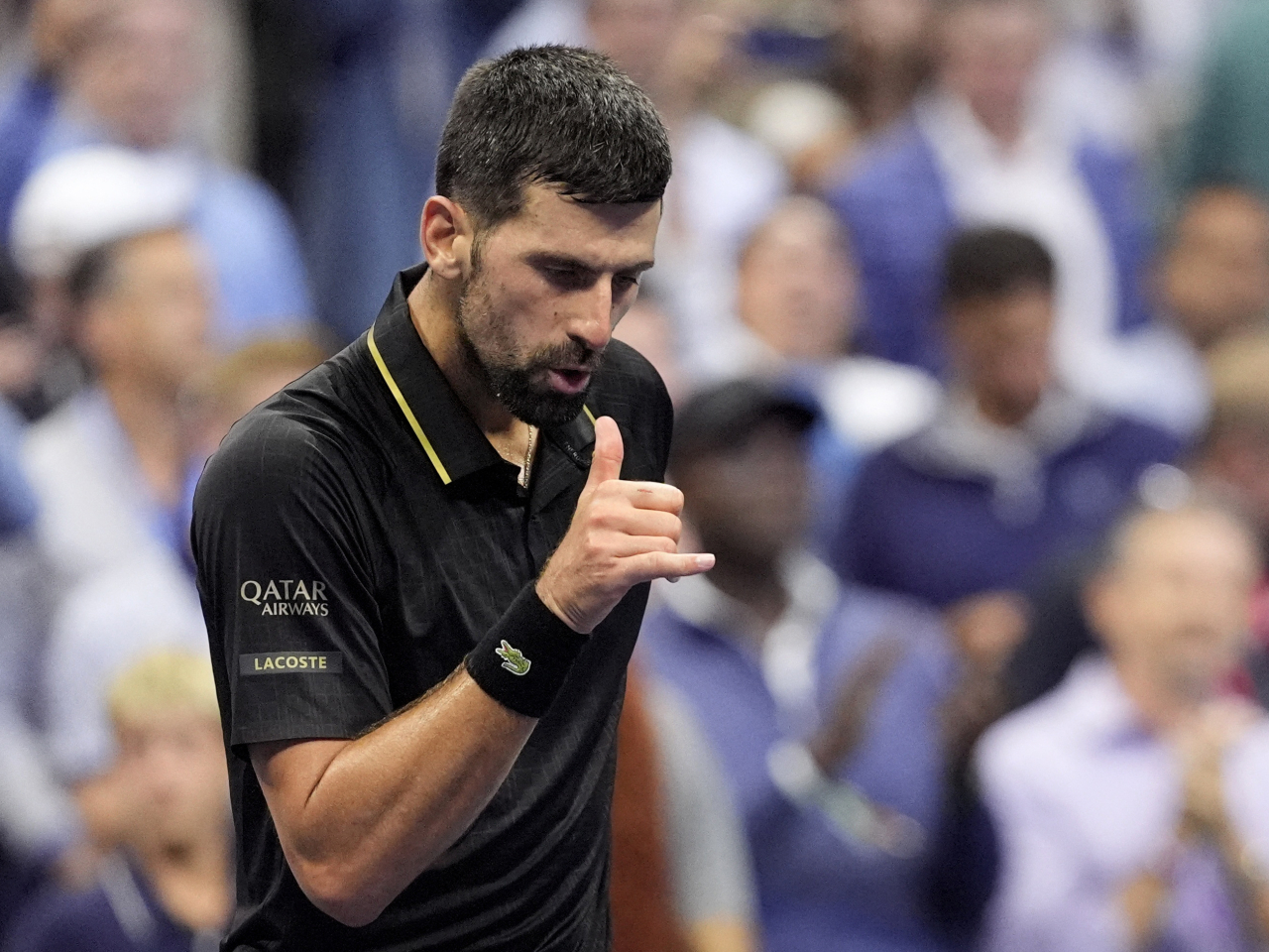 The win improves Djokovic's head-to-head record against Fritz to 11-0. Photo: Reuters