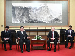 Putin meets Kim, praises N Korean military help