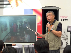 抗戰勝利80周年｜香港抗戰及海防博物館邀老兵後人與學生交流