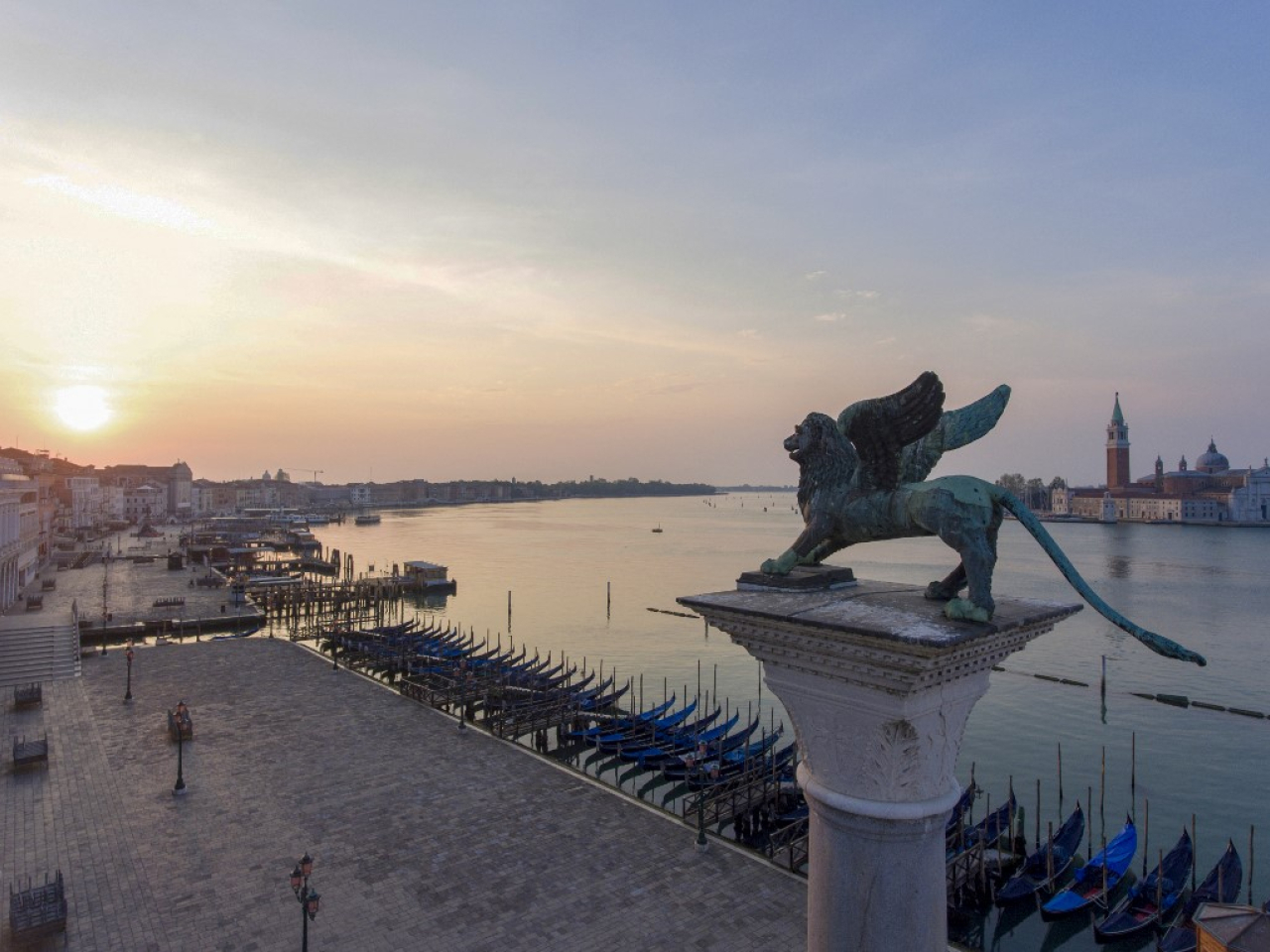 Researchers believe the Lion of Venice may not be a lion at all but a Chinese zhenmushou taken from China to Italy via the Silk Road. File photo: AFP