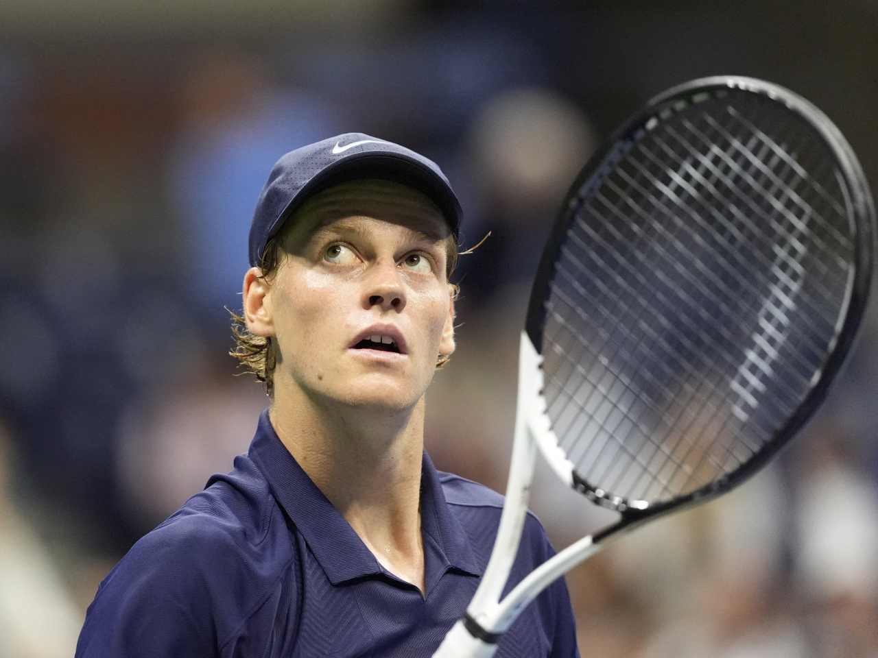 Jannik Sinner is only the sixth man to reach 25 Grand Slam wins in a single season. Photo: Reuters