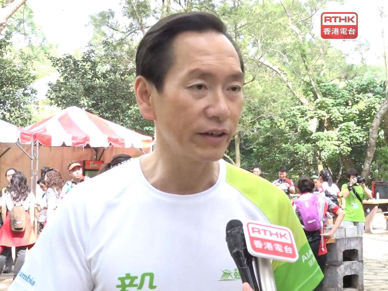 陳智思表示，西九文化區一開始已打算以商業活動作為補貼，但目前仍未到位。（港台圖片）