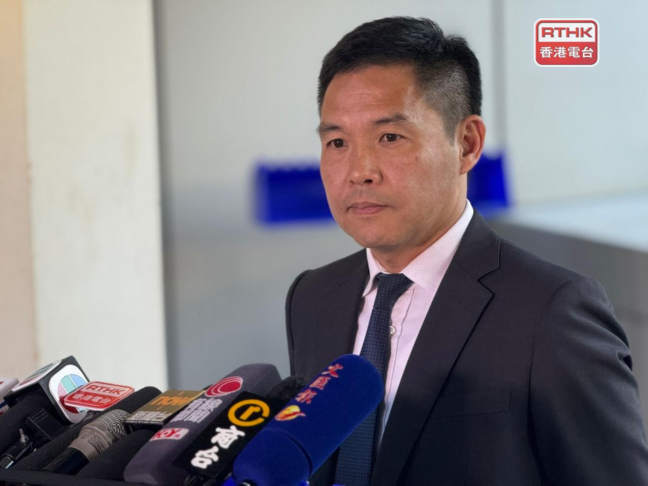 張伯傑表示，警方會就無罪的裁法所涉及的法律議題，與律政司研究。（陳曉筠攝）