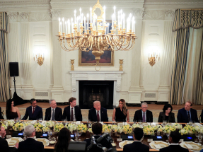 Trump gets tech world bosses to come to heel