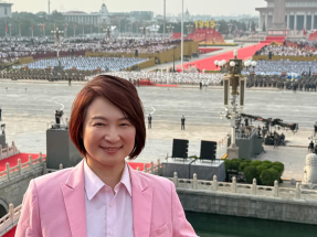 抗戰勝利80周年｜李慧琼稱參與儀式感振奮　冀年輕人體會近代史