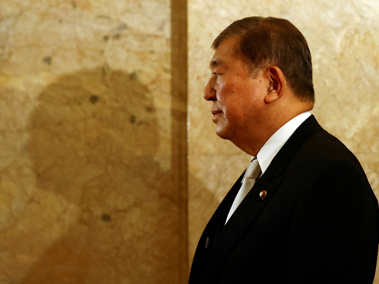 日本放送協會報道，首相石破茂已決定辭職。（路透社資料圖片）