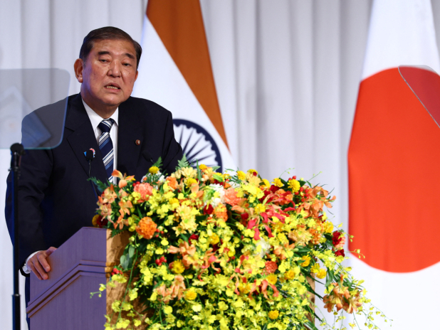 日本多個傳媒報道，首相石破茂已決定辭職。(路透社資料圖片)