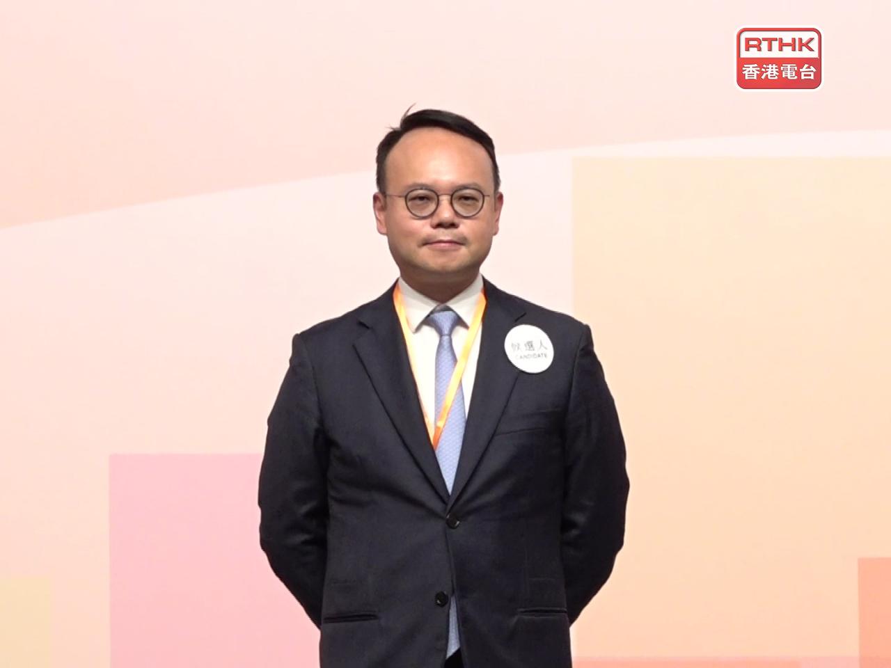 張翹楚對落選難免感到可惜，但強調要尊重遊戲規則。（林紹鋒攝）