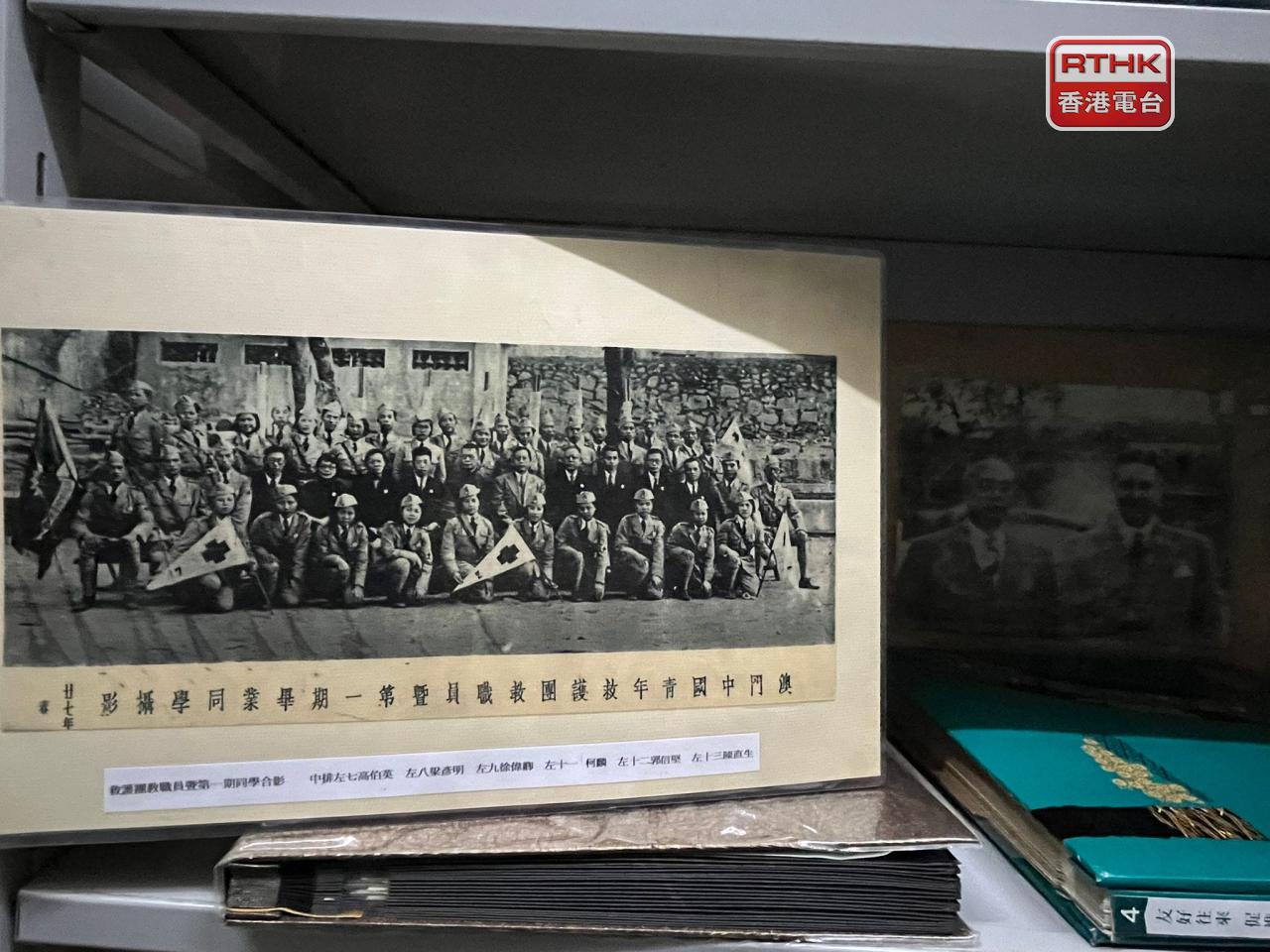 位於鏡湖醫院內的鏡湖歷史紀念館，展示多項醫院的相關文物。（鄭月明攝）