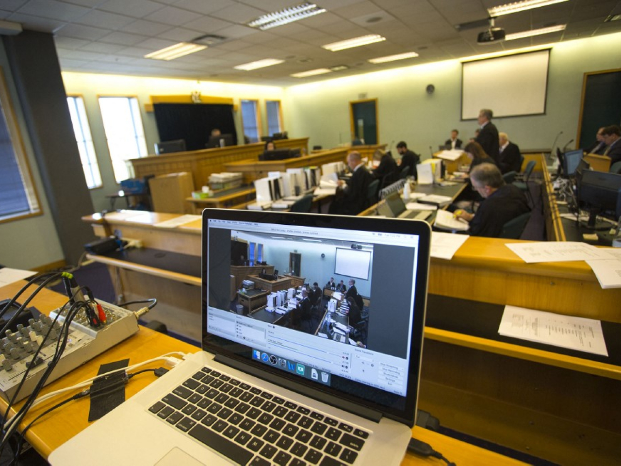 Lee Hak-yung was silent throughout the pleading process in the Auckland high court. File photo: AFP