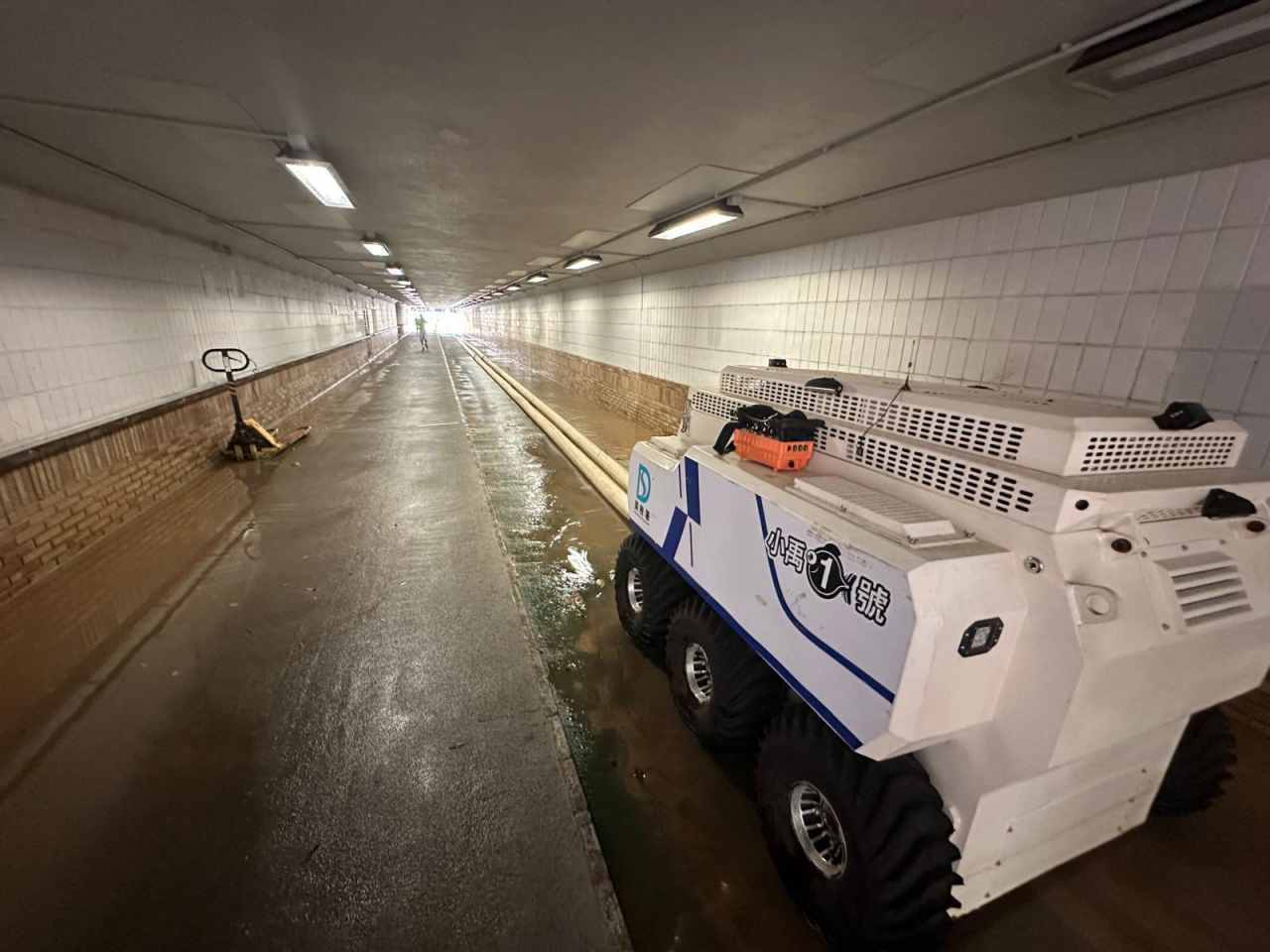 彩園邨/彩蒲苑往粉錦公路行人隧道的水浸個案已完成處理。（渠務署社交網站圖片）.jpg