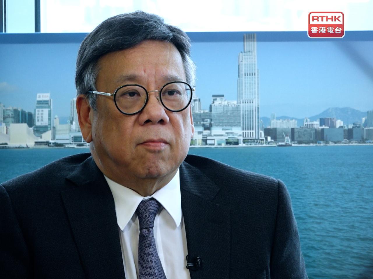 丘應樺表示，海南與香港的人員互動、物流和資金流往來均十分頻繁。（港台圖片）
