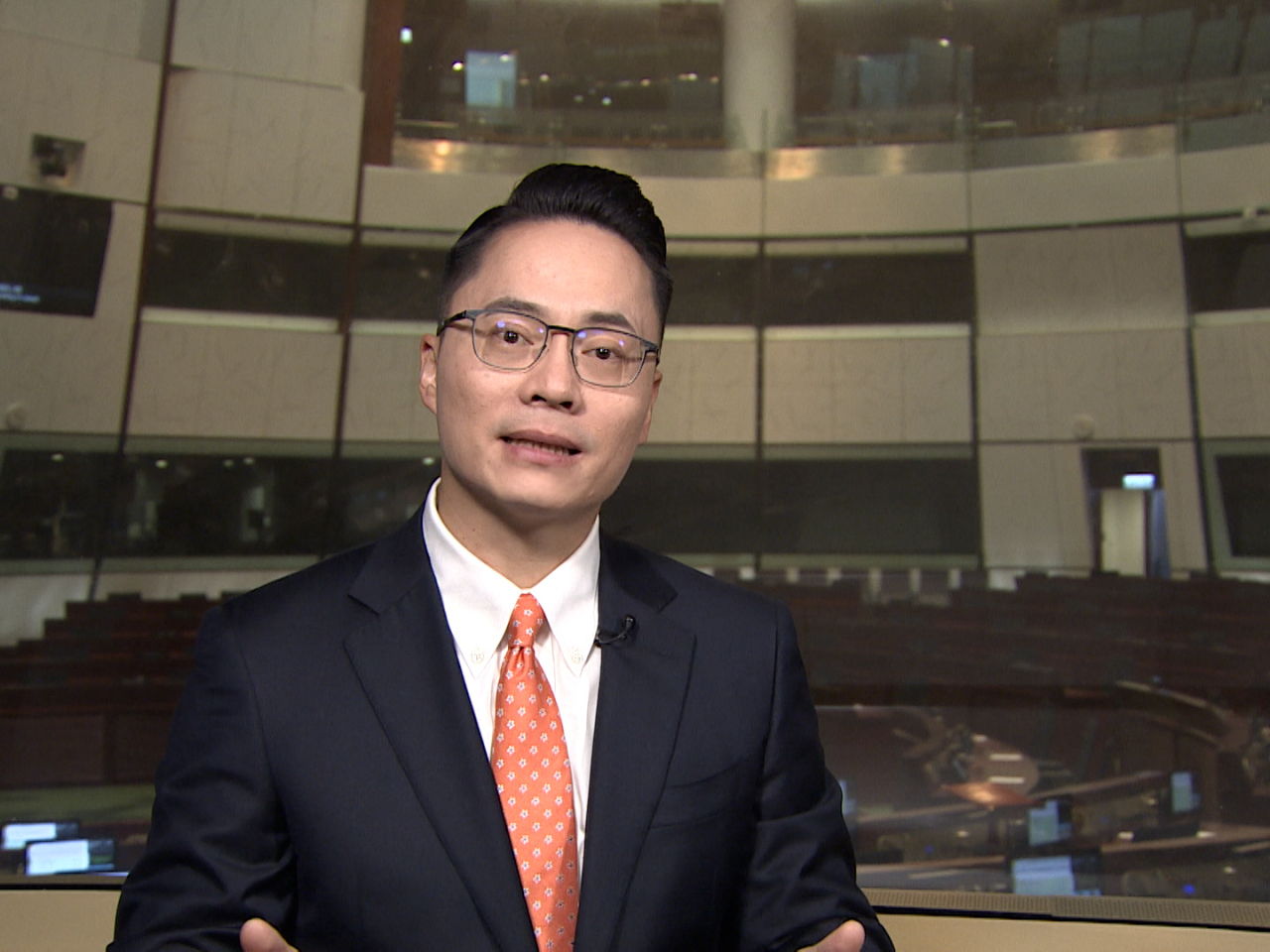 Edward Leung says it is important to combat illegal gambling. Photo: RTHK