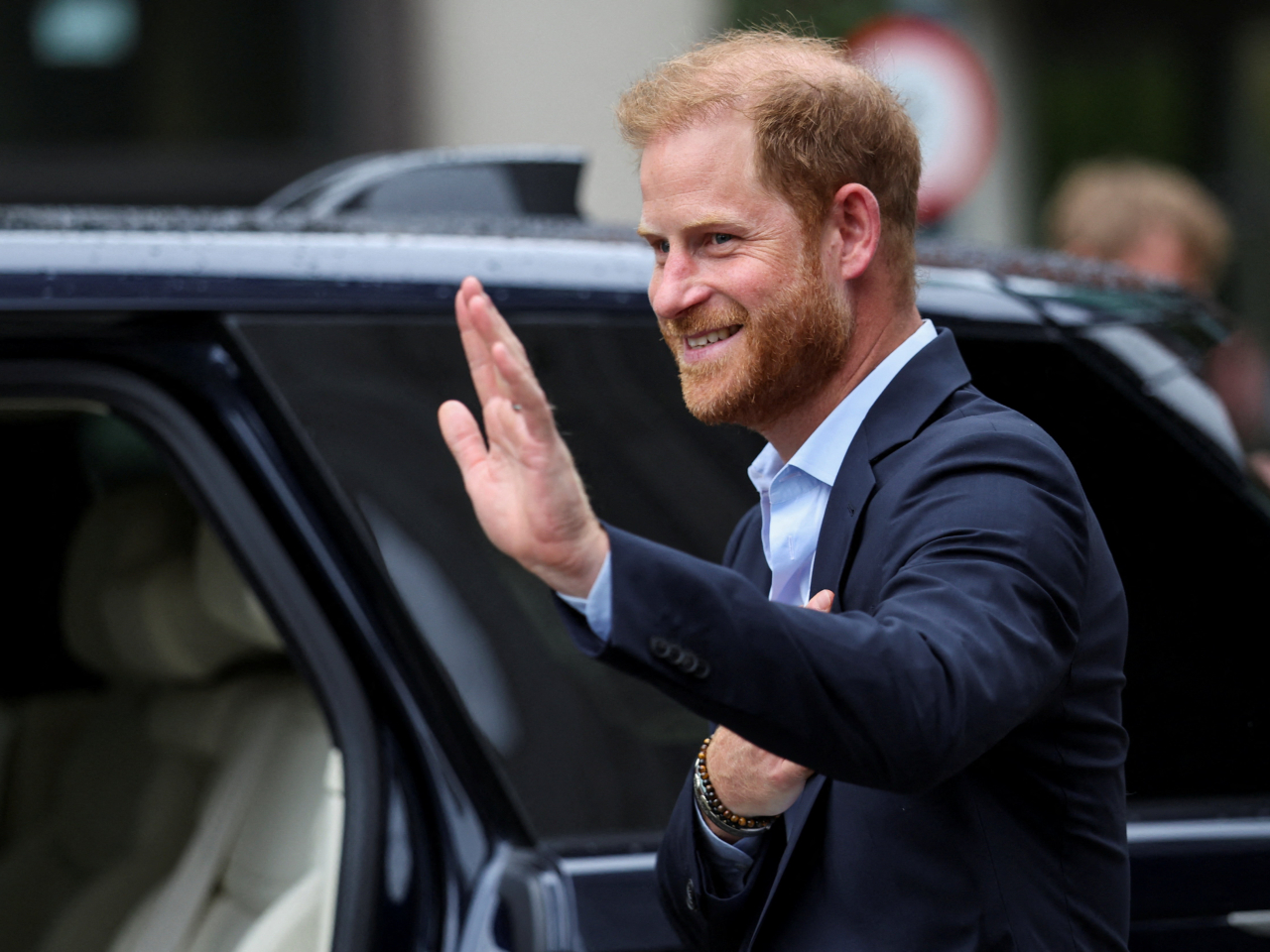 Prince Harry's meeting with his father King Charles III at Clarence House, London is their first since February 2024. Photo: Reuters