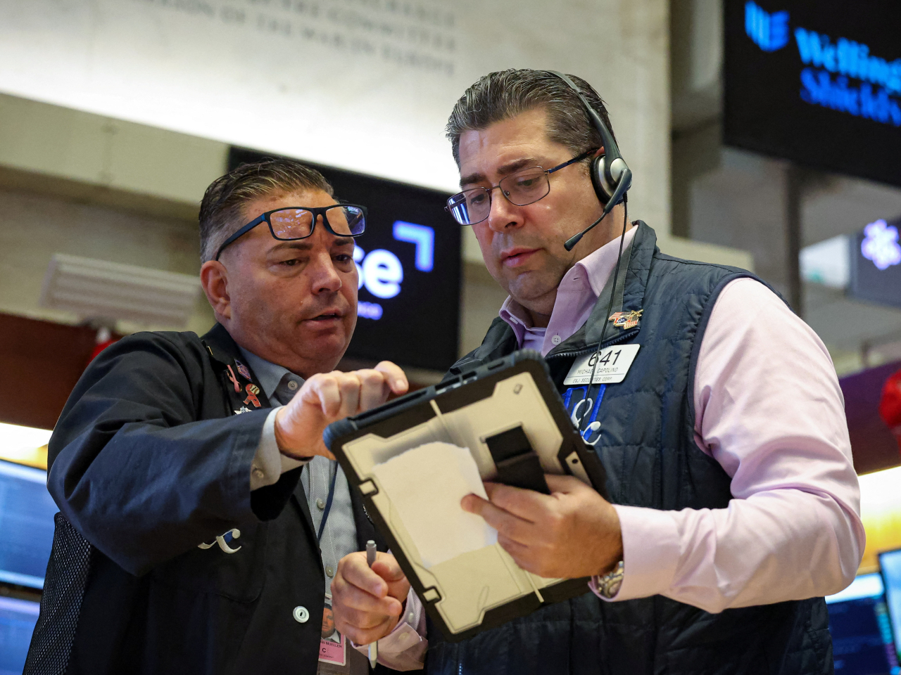Futures trading indicates traders are certain the Fed will cut rates by at least 25 basis points at its policy meeting next week, with about a 7 percent chance of a deeper 50 basis point cut. Photo: Reuters