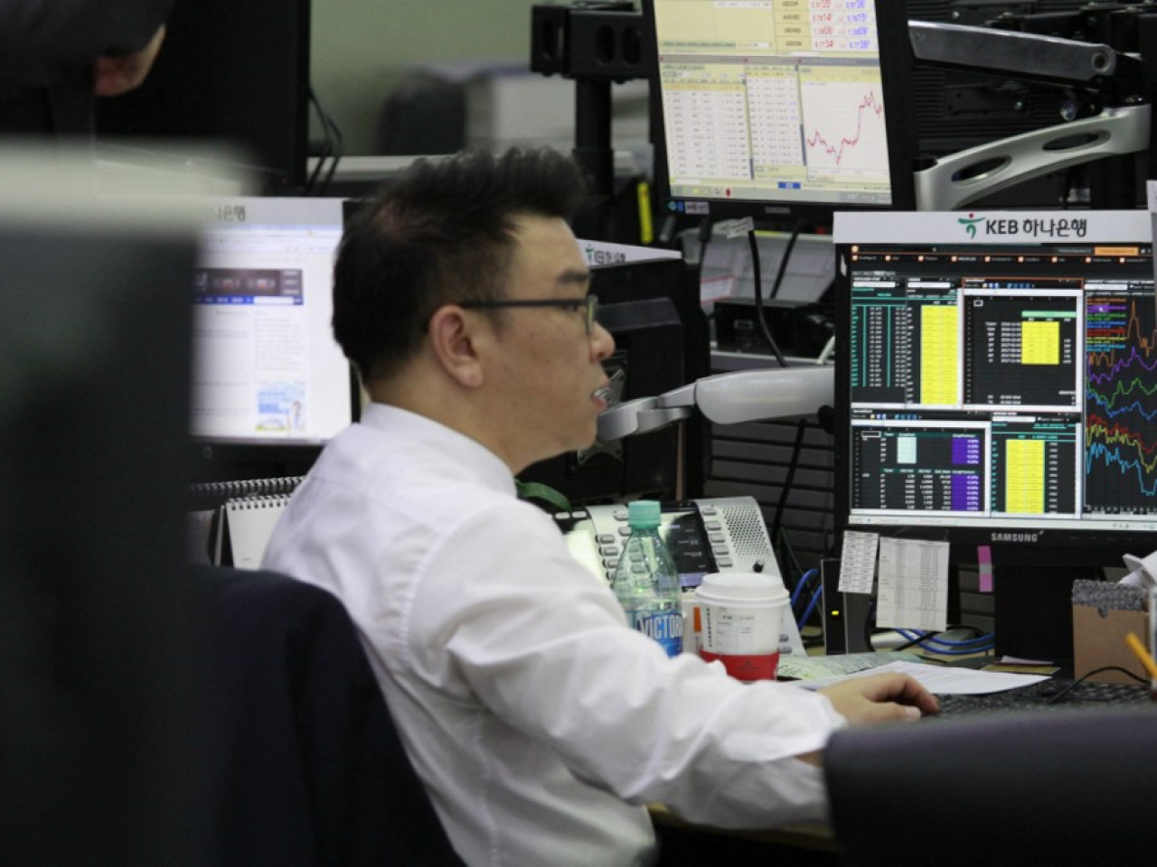 韓股本周累計急升5.9%，連升3星期。（法新社資料圖片）