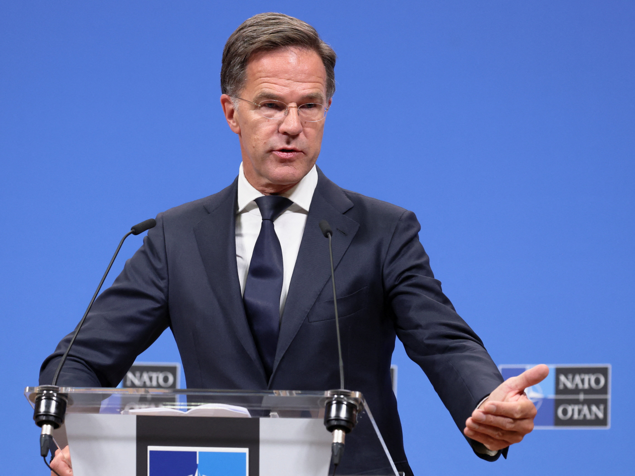 Nato Secretary General Mark Rutte says the "Eastern Sentry" operation will involve a range of assets from allies. Photo: Reuters